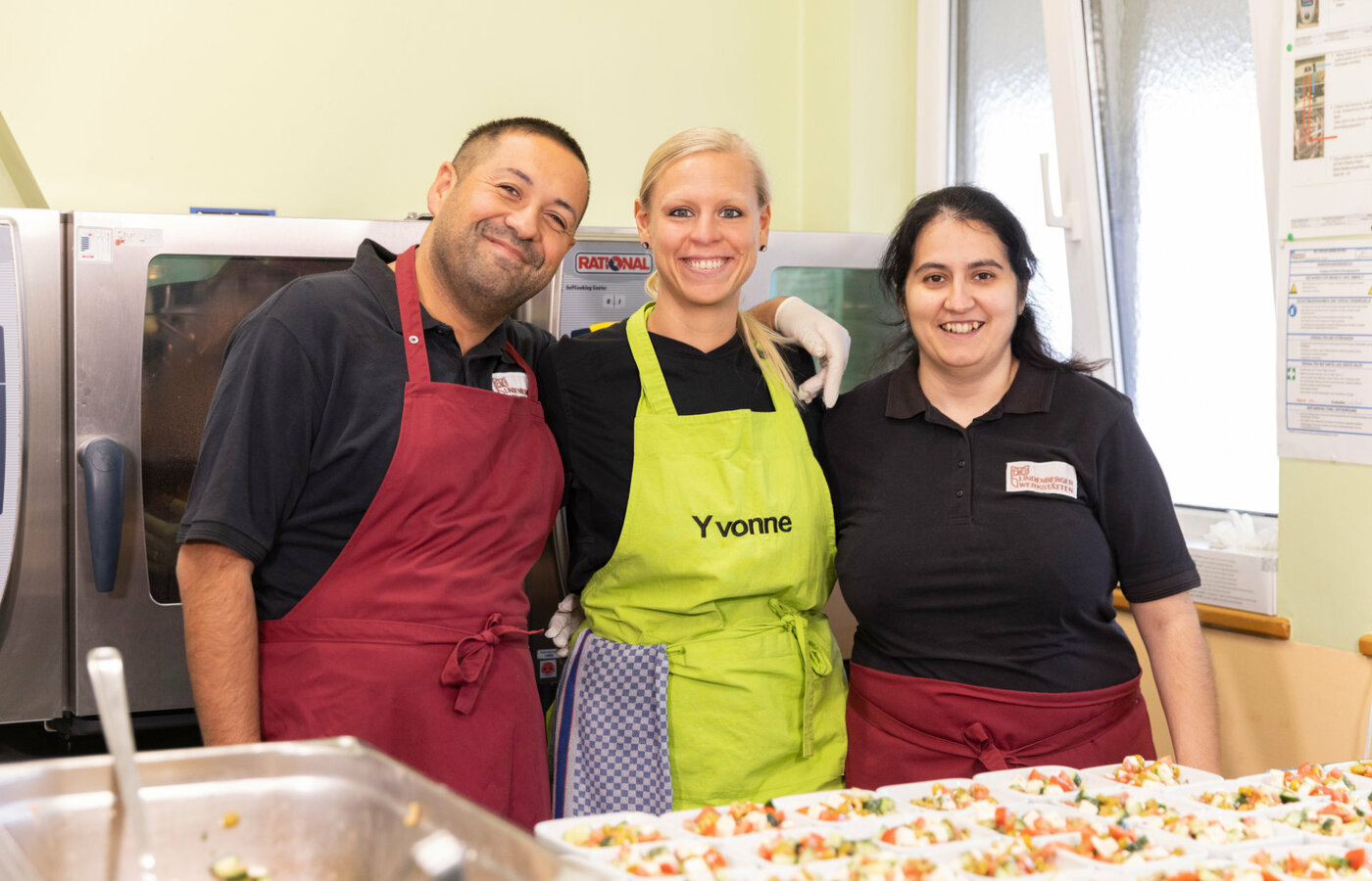 Das Cafeteria-Team der Lebenshilfe Lindau