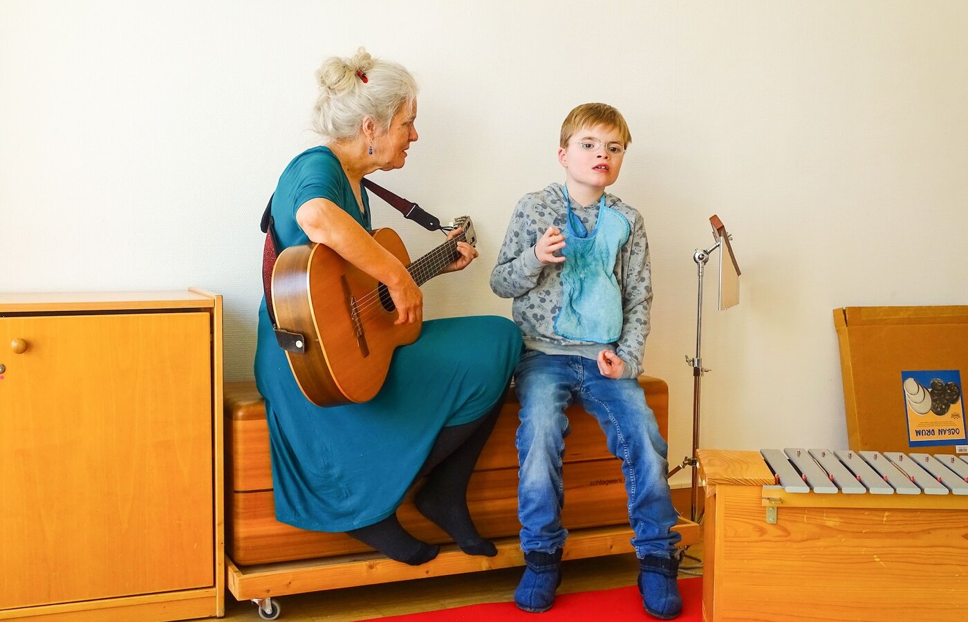 Musiktherapie in der Heilpädagogischen Tagessttätte der Lebenshilfe Lindau