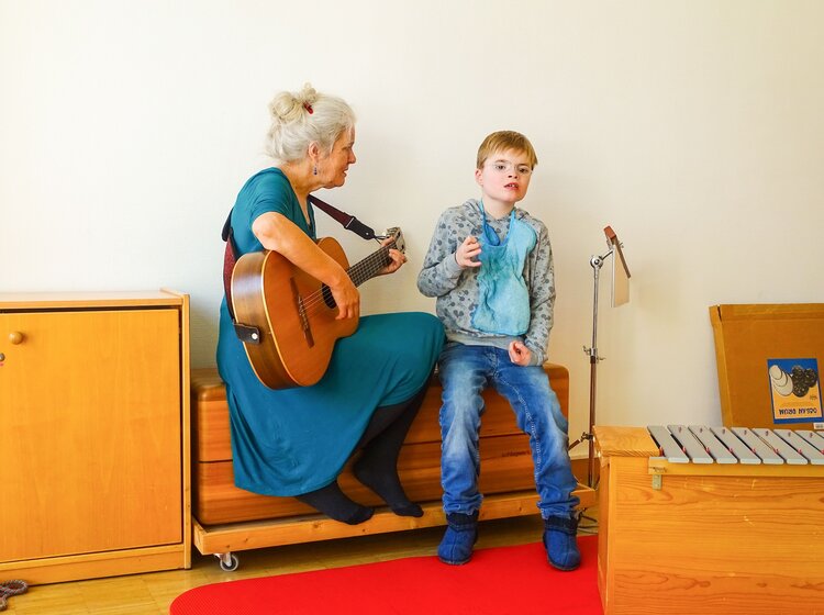 Musiktherapie in der Heilpädagogischen Tagessttätte der Lebenshilfe Lindau