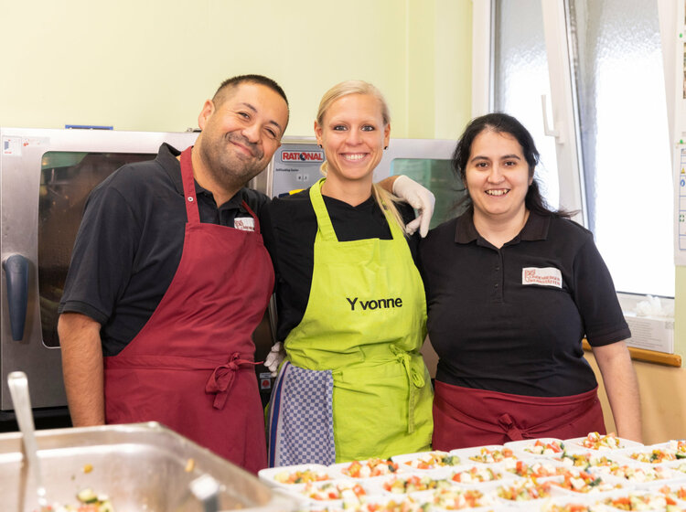 Das Cafeteria Team der Lebenshilfe Lindau