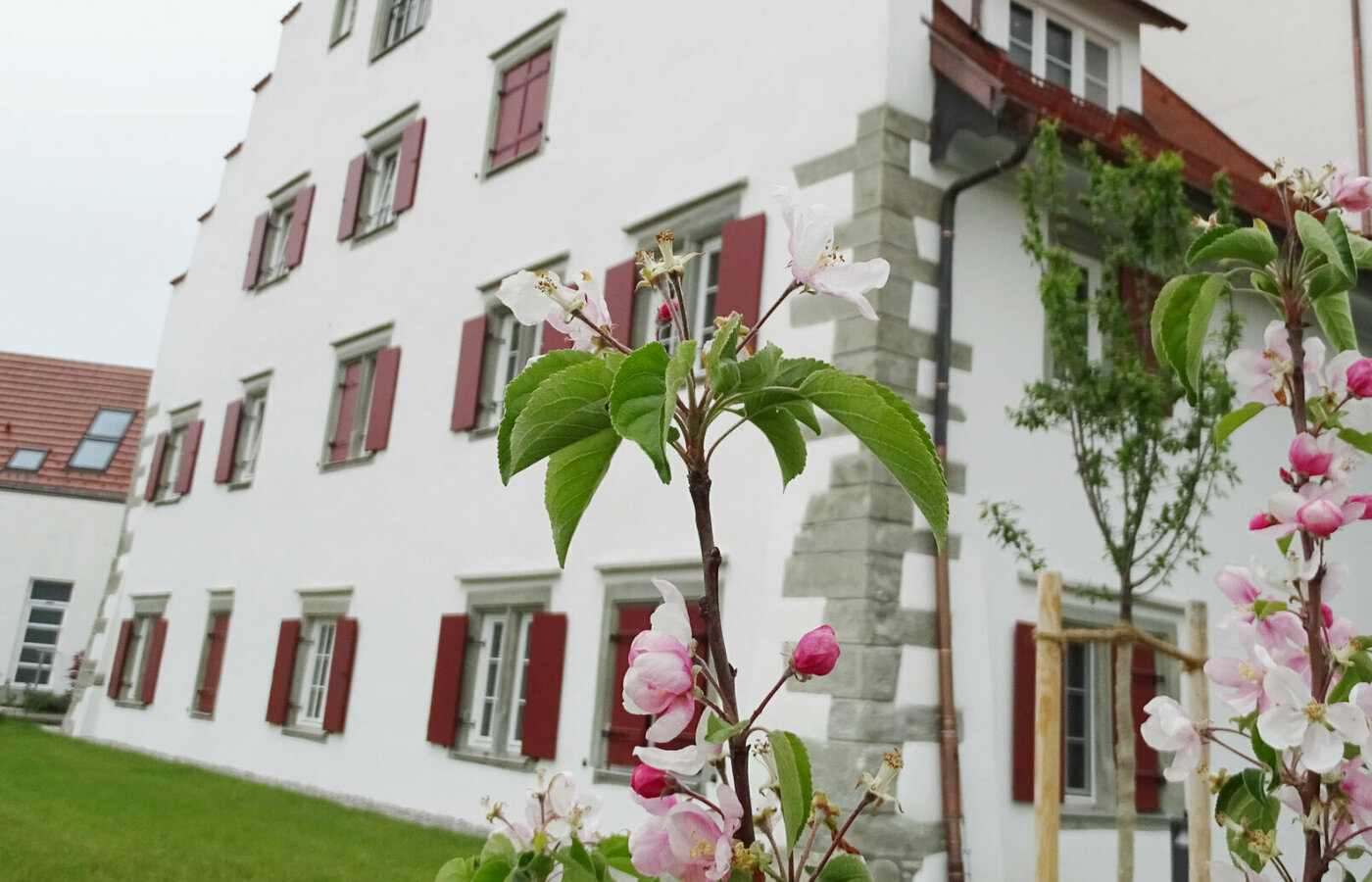 Das Rainhaus Lindau mit angrenzendem Garten